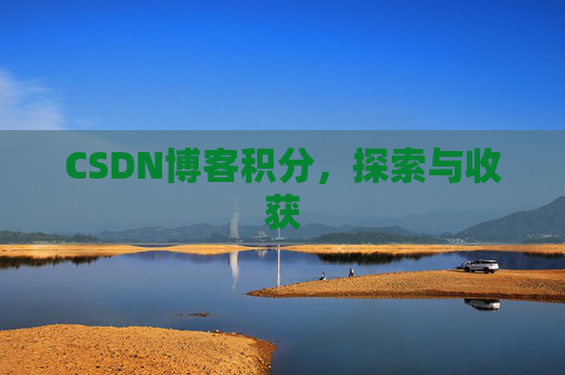 CSDN博客积分，探索与收获